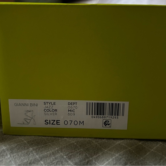 Silver Gianni Bini Heels - Picture 7 of 7